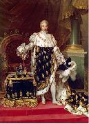 unknow artist Portrait of the King Charles X of France in his coronation robes painting